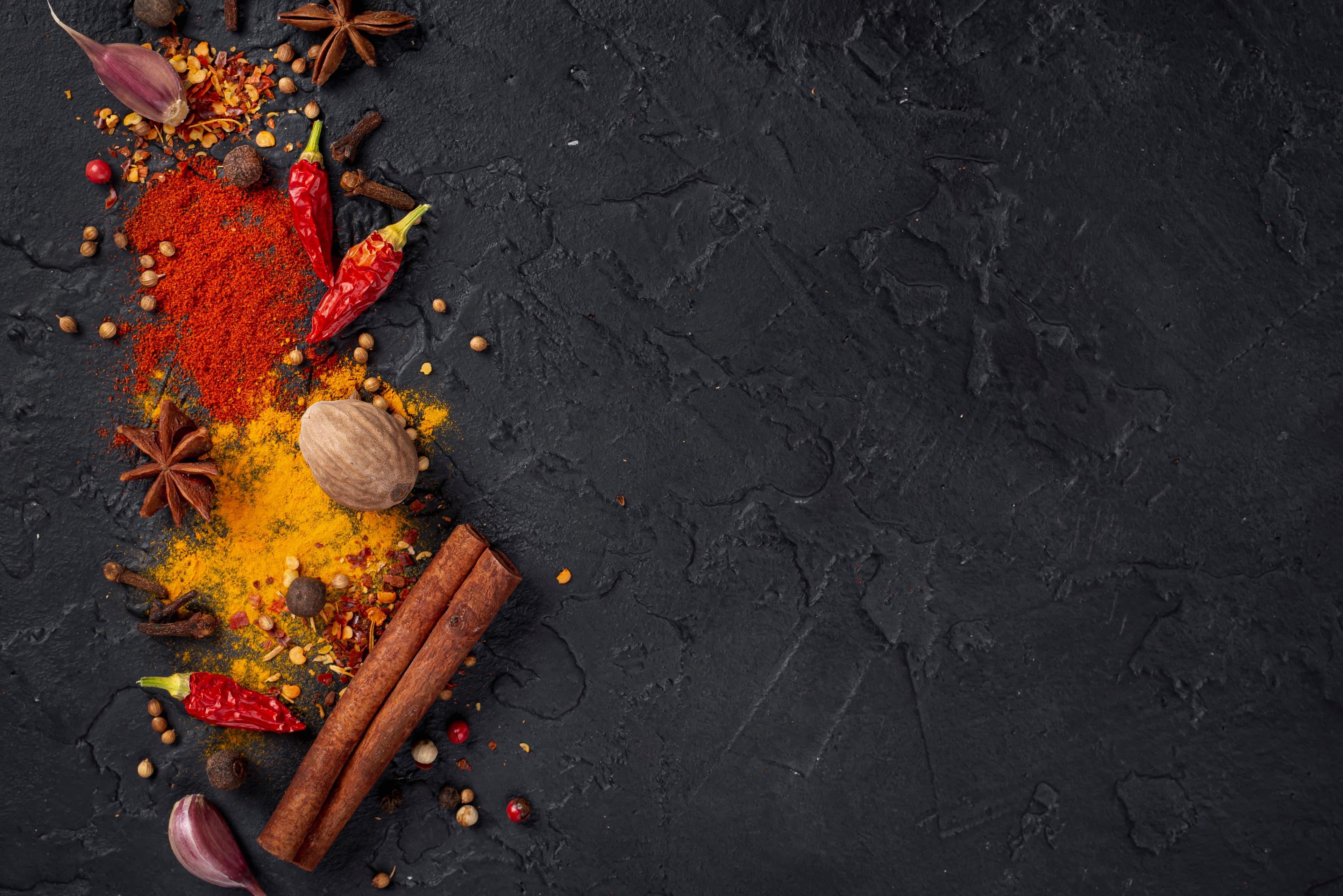 Premium spices collection